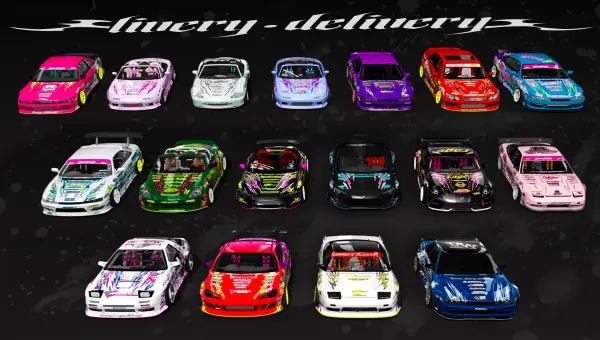 Livery Delivery Drift Pack V2