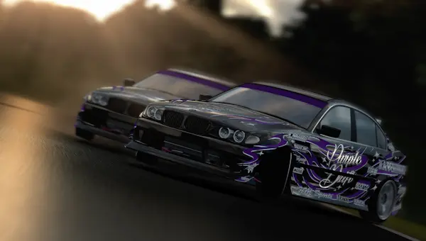 FUMI E46 SEDAN 330i PurpleDrift