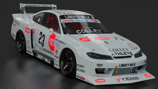 Liberty Walk Super Silhouette S15 Hibino Tetsuya